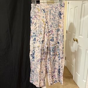 Anthropologie Silk Pans (2 pair)